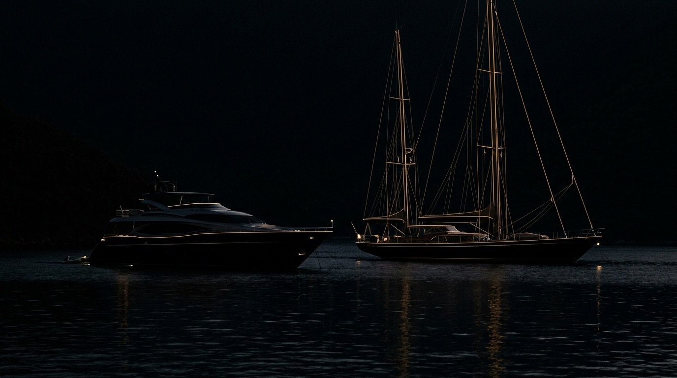 Motor yacht vs sailing yacht